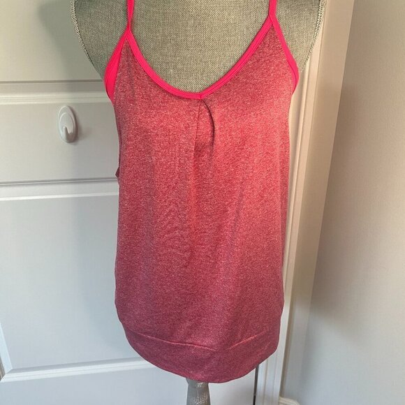 Pink Champion Loose Fit Tank w Bra Size M EUC - Picture 1 of 2